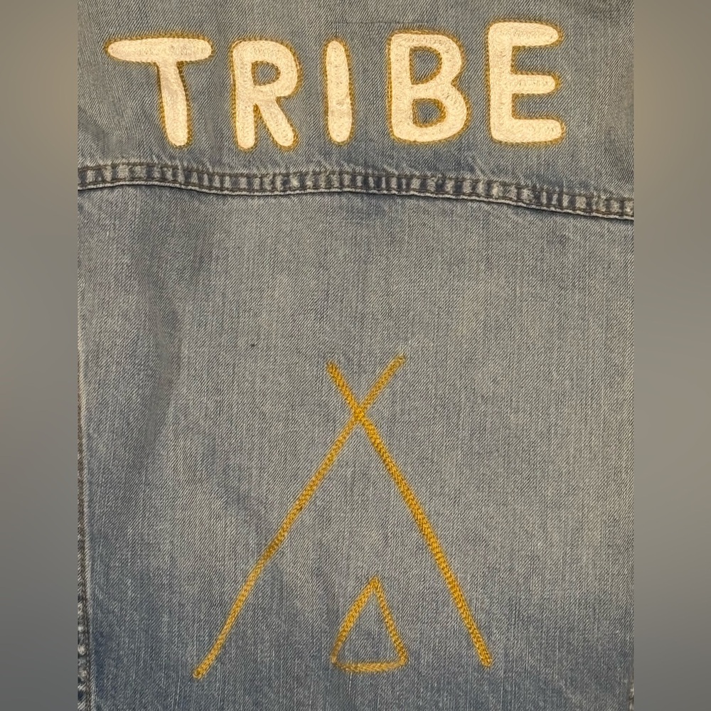 TRIBE KELLEY /// Trading Post ONE OF A KIND “Tribe” Jean Jacket